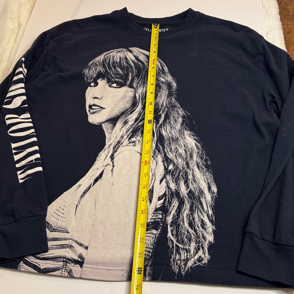 Taylor Swift The Eras Tour Long Sleeve T-shirt, 100% Cotton- size L - Picture 11 of 12